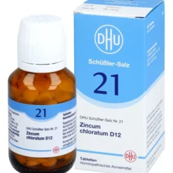 BIOCHEMIE DHU 21 Zincum chloratum D 12 Tabletten 200 St