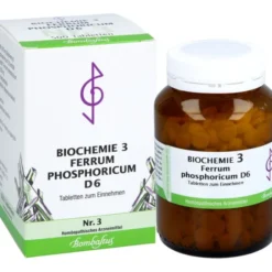 BIOCHEMIE 3 Ferrum phosphoricum D 6 Tabletten 500 St
