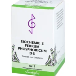 BIOCHEMIE 3 Ferrum phosphoricum D 6 Tabletten 500 St