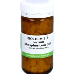 BIOCHEMIE 3 Ferrum phosphoricum D 12 Tabletten 200 St