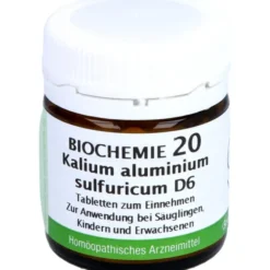 BIOCHEMIE 20 Kalium aluminium sulfuricum D 6 Tabl. 80 St