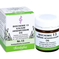 BIOCHEMIE 13 Kalium arsenicosum D 6 Tabletten 80 St