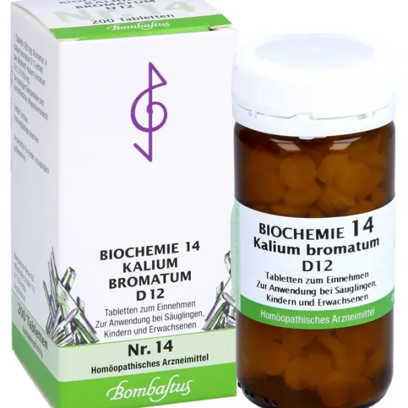 BIOCHEMIE 14 Kalium bromatum D 12 Tabletten 200 St