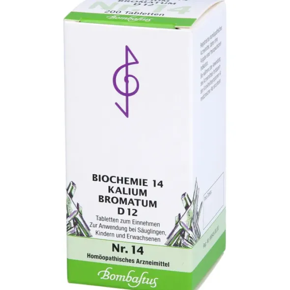BIOCHEMIE 14 Kalium bromatum D 12 Tabletten 200 St