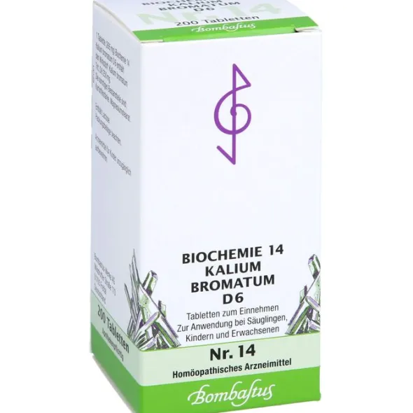 BIOCHEMIE 14 Kalium bromatum D 6 Tabletten 200 St