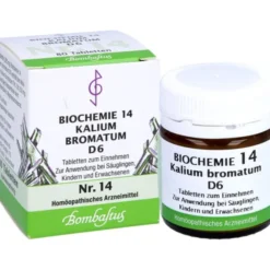 BIOCHEMIE 14 Kalium bromatum D 6 Tabletten 80 St