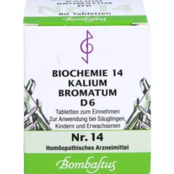BIOCHEMIE 14 Kalium bromatum D 6 Tabletten 80 St