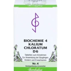 BIOCHEMIE 4 Kalium chloratum D 6 Tabletten 500 St