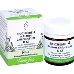 BIOCHEMIE 4 Kalium chloratum D 12 Tabletten 80 St