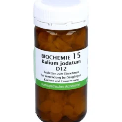 BIOCHEMIE 15 Kalium jodatum D 12 Tabletten 200 St