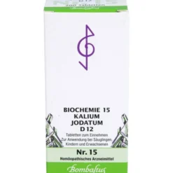 BIOCHEMIE 15 Kalium jodatum D 12 Tabletten 200 St