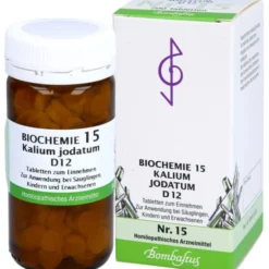 BIOCHEMIE 15 Kalium jodatum D 12 Tabletten 200 St