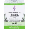 BIOCHEMIE 15 Kalium jodatum D 12 Tabletten 80 St