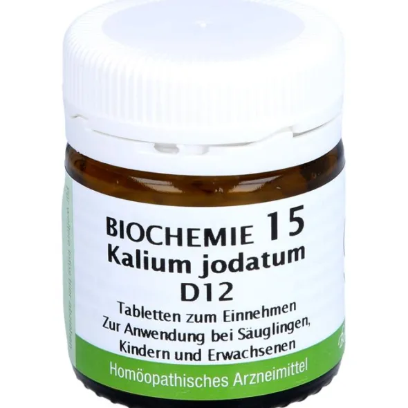 BIOCHEMIE 15 Kalium jodatum D 12 Tabletten 80 St