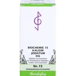 BIOCHEMIE 15 Kalium jodatum D 6 Tabletten 200 St