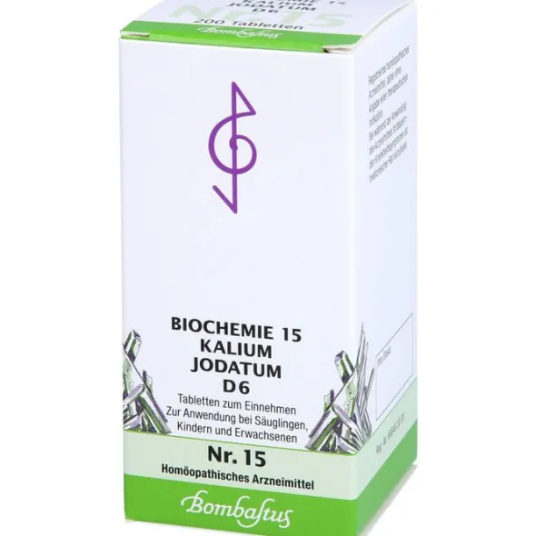 BIOCHEMIE 15 Kalium jodatum D 6 Tabletten 200 St