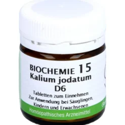 BIOCHEMIE 15 Kalium jodatum D 6 Tabletten 80 St