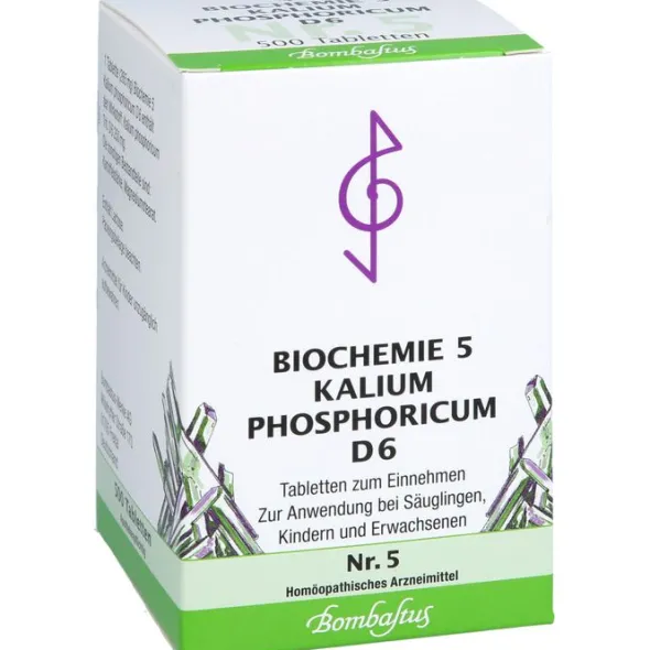 BIOCHEMIE 5 Kalium phosphoricum D 6 Tabletten 500 St