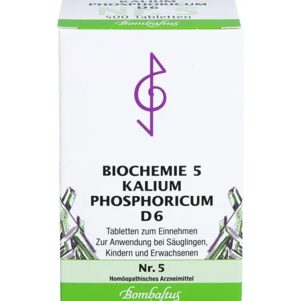 BIOCHEMIE 5 Kalium phosphoricum D 6 Tabletten 500 St
