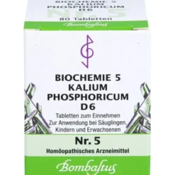 BIOCHEMIE 5 Kalium phosphoricum D 6 Tabletten 80 St