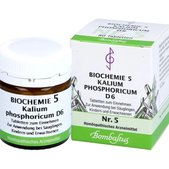 BIOCHEMIE 5 Kalium phosphoricum D 6 Tabletten 80 St