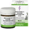 BIOCHEMIE 6 Kalium sulfuricum D 12 Tabletten 80 St