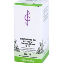 BIOCHEMIE 16 Lithium chloratum D 12 Tabletten 200 St