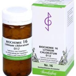 BIOCHEMIE 16 Lithium chloratum D 12 Tabletten 200 St
