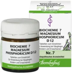 BIOCHEMIE 7 Magnesium phosphoricum D 12 Tabletten 80 St
