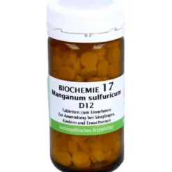 BIOCHEMIE 17 Manganum sulfuricum D 12 Tabletten 200 St