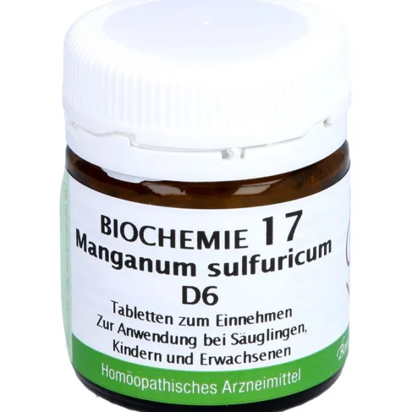 BIOCHEMIE 17 Manganum sulfuricum D 6 Tabletten 80 St