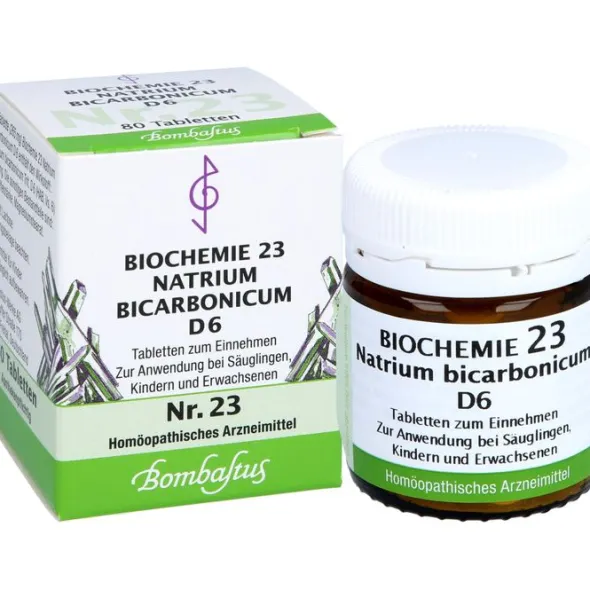 BIOCHEMIE 23 Natrium bicarbonicum D 6 Tabletten 80 St