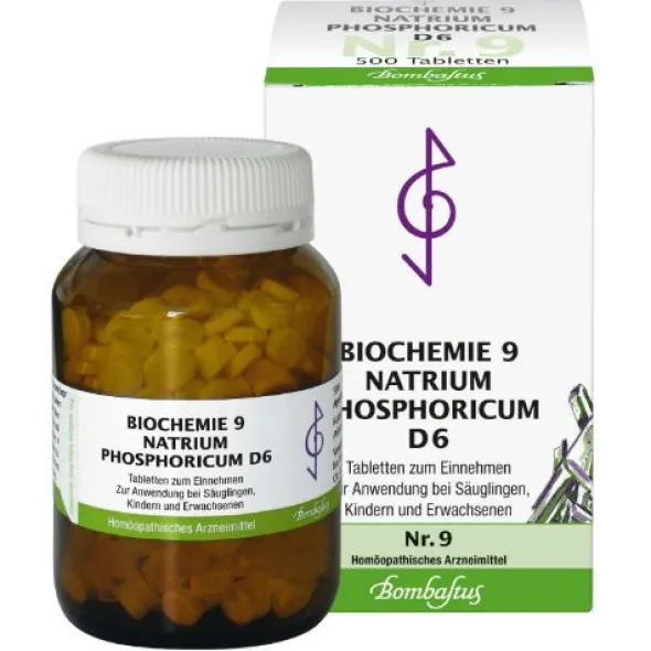 BIOCHEMIE 9 Natrium phosphoricum D 6 Tabletten 500 St