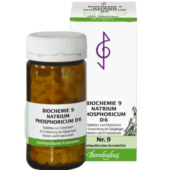 BIOCHEMIE 9 Natrium phosphoricum D 6 Tabletten 200 St