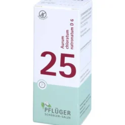 BIOCHEMIE Pflüger 25 Aurum chlorat.natron.D 6 Tab. 100 St