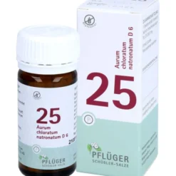 BIOCHEMIE Pflüger 25 Aurum chlorat.natron.D 6 Tab. 100 St