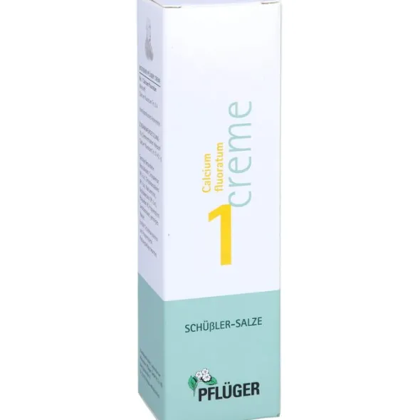 BIOCHEMIE Pflüger 1 Calcium fluoratum Creme 75 g