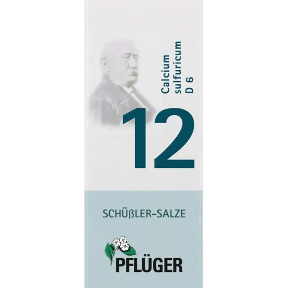 BIOCHEMIE Pflüger 12 Calcium sulfuricum D 6 Tabl. 400 St
