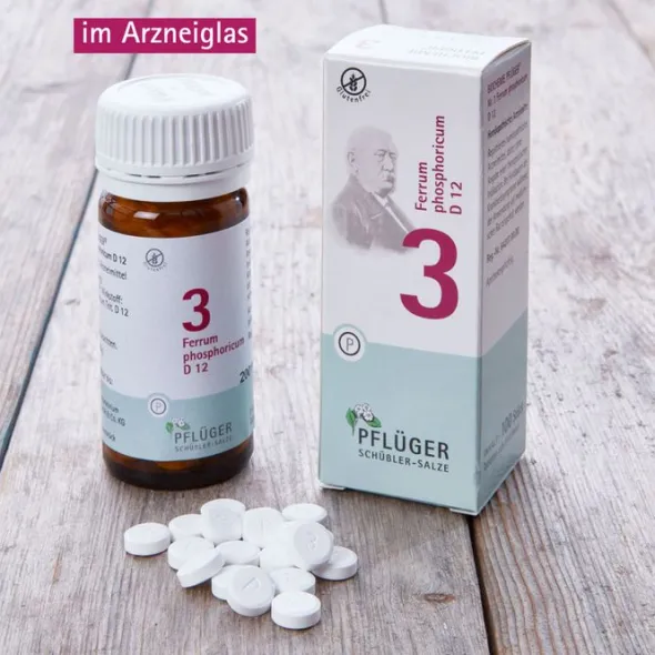 BIOCHEMIE Pflüger 3 Ferrum phosphoricum D 12 Tabl. 100 St