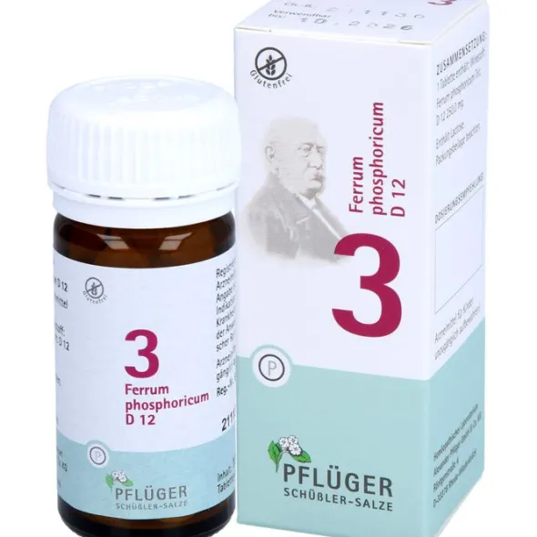 BIOCHEMIE Pflüger 3 Ferrum phosphoricum D 12 Tabl. 100 St