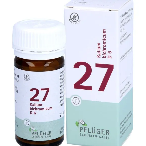 BIOCHEMIE Pflüger 27 Kalium bichromicum D 6 Tabl. 100 St