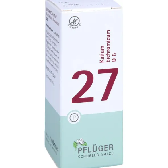 BIOCHEMIE Pflüger 27 Kalium bichromicum D 6 Tabl. 100 St