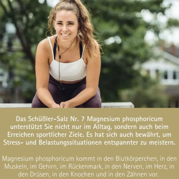 BIOCHEMIE Pflüger 7 Magnesium phosphoricum D 6 Tab 400 St