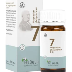 BIOCHEMIE Pflüger 7 Magnesium phosphoricum D 6 Tab 100 St