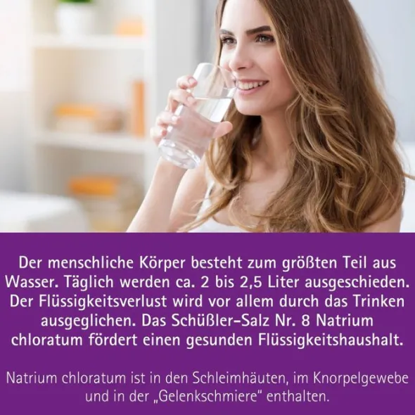 BIOCHEMIE Pflüger 8 Natrium chloratum D 6 Tabl. 400 St