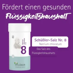 BIOCHEMIE Pflüger 8 Natrium chloratum D 6 Tabl. 400 St