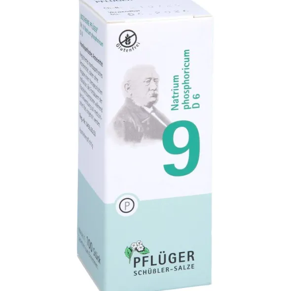BIOCHEMIE Pflüger 9 Natrium phosphoricum D 6 Tabl. 100 St