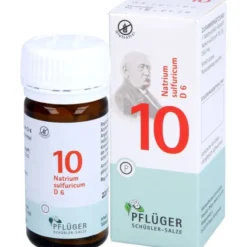 BIOCHEMIE Pflüger 10 Natrium sulfuricum D 6 Tabl. 100 St