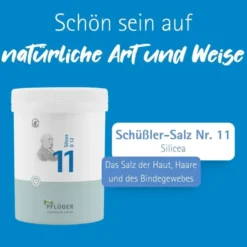 BIOCHEMIE Pflüger 11 Silicea D 12 Tabletten 1000 St