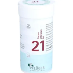 BIOCHEMIE Pflüger 21 Zincum chloratum D 6 Tabl. 400 St